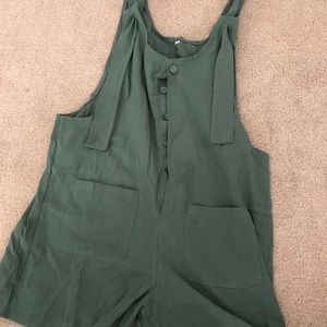 green romper